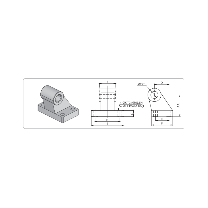  ISO 15552 Aksesuarları