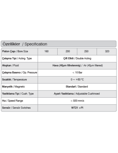 250.400.M.YY WQGB ISO 15552 Pnömatik...