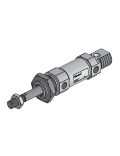 WSSC.M.12.25 ISO 6432 Alüminyum Gövdeli Pnömatik Silindir (Piston)