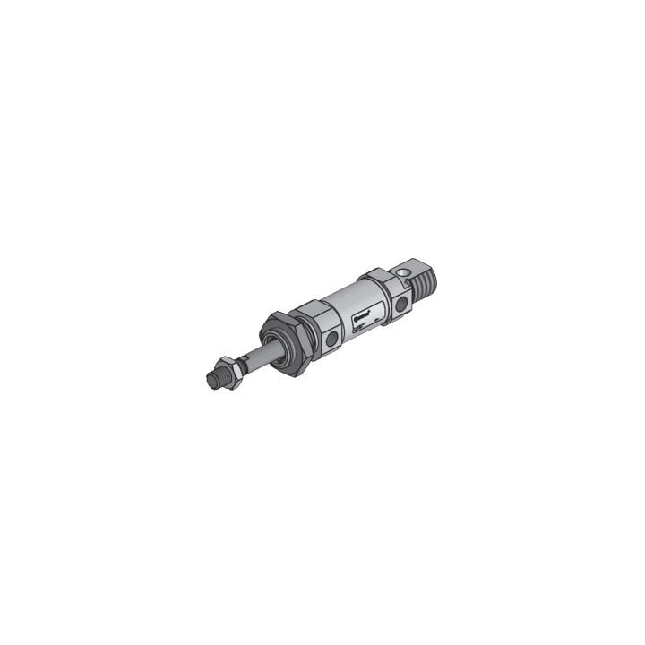 WSSRC.YY.40.25 ISO 6432 Alüminyum Gövdeli Pnömatik Silindir (Piston)