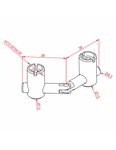 Çektirme Tip Bağlantı Parçası - Mafsallı K10