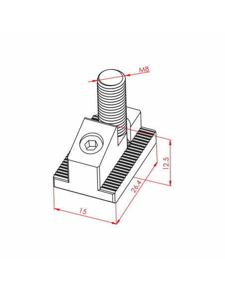Kanal İçi Bağlantı Parçası, Kanal:8, Metrik:8