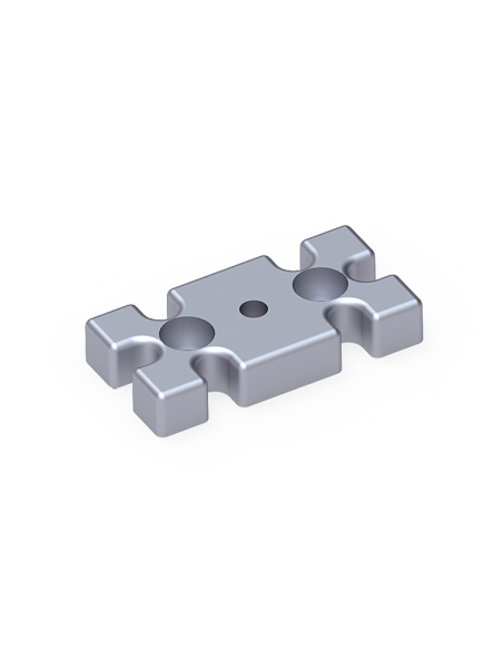 40x80 Ayak Bağlantı Parçası, M12