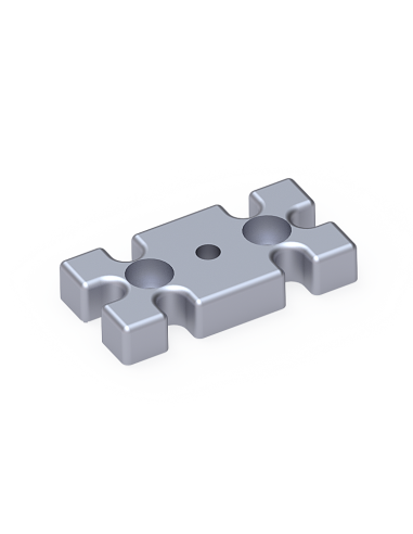 45x90 Ayak Bağlantı Parçası, M12