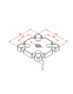 60x60 Ayak Bağlantı...