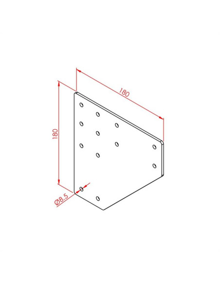 45x90 İki Yönlü Bağlantı Sacı