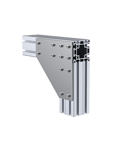 80x80 İki Yönlü Bağlantı Sacı