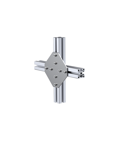 45x45 Dört Yönlü Bağlantı Sacı