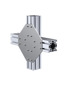 90x90 Dört Yönlü Bağlantı Sacı 2