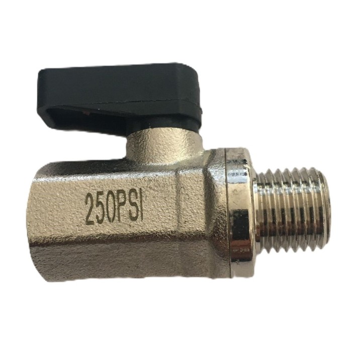 631014, 1/4" Dişi-Erkek Mini Küresel Vana