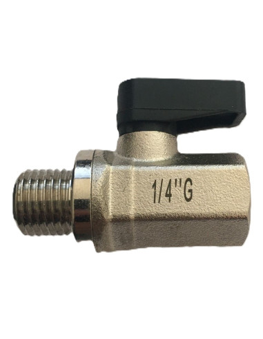 631014, 1/4" Dişi-Erkek Mini Küresel Vana