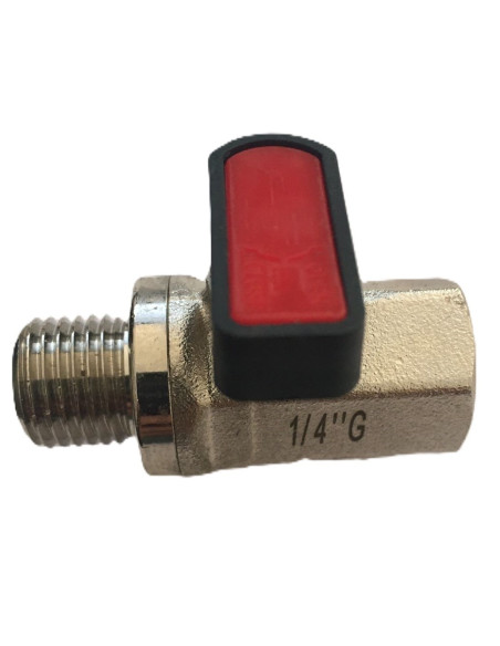 631014, 1/4" Dişi-Erkek Mini Küresel Vana