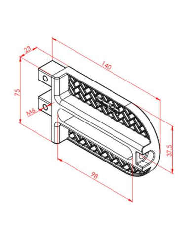 23x75 Konveyör Gergi Plakası Takımı