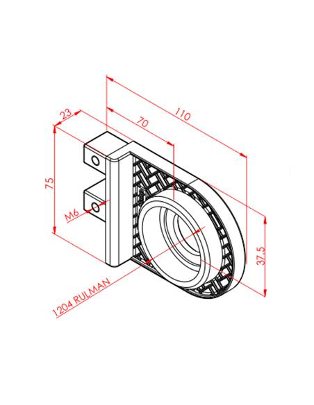 23x75 Konveyör Tahrik Plakası Takımı