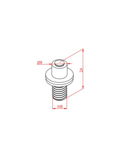 K8, M8, Sürgü Pimi