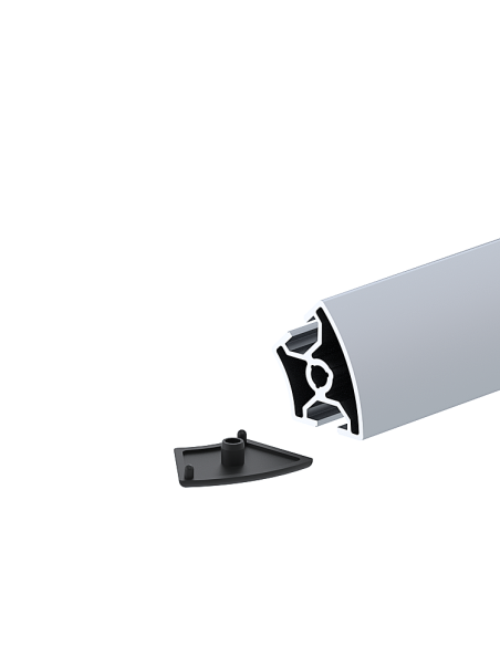 30x45 Dereceli Profil Kapağı Siyah