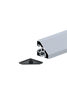 40x40 Dereceli Profil Kapağı Siyah 2