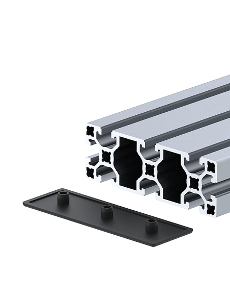 45x135 Profil Kapağı Siyah