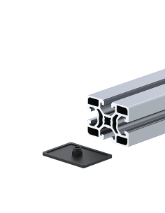 45x60 Profil Kapağı Siyah