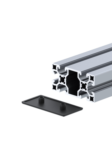 45x90 Profil Kapağı Siyah