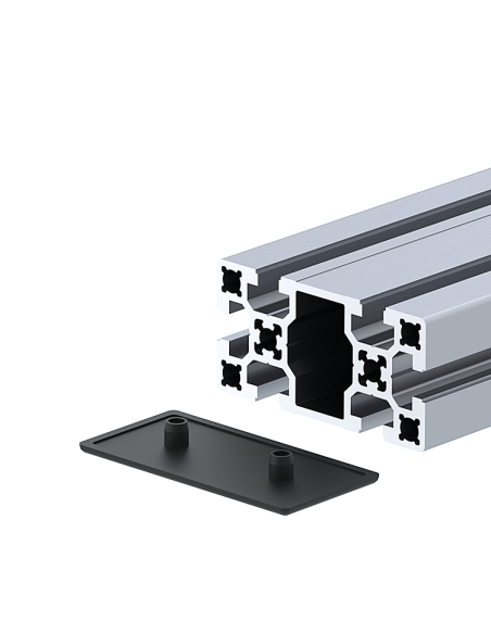 50x100 Profil Kapağı Siyah