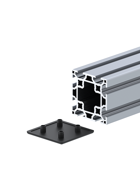 60x60 Profil Kapağı Siyah