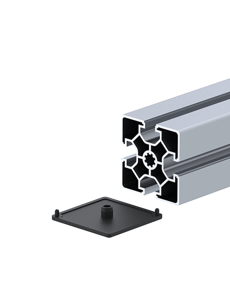 60x60 Profil Kapağı Siyah
