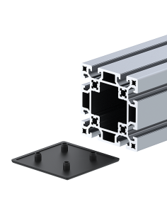 80x80 Profil Kapağı Siyah 2