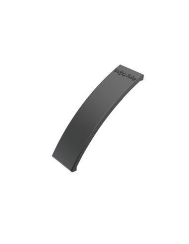 45x45 Dar Geçmeli Köşe Bağlantı Kapağı Siyah