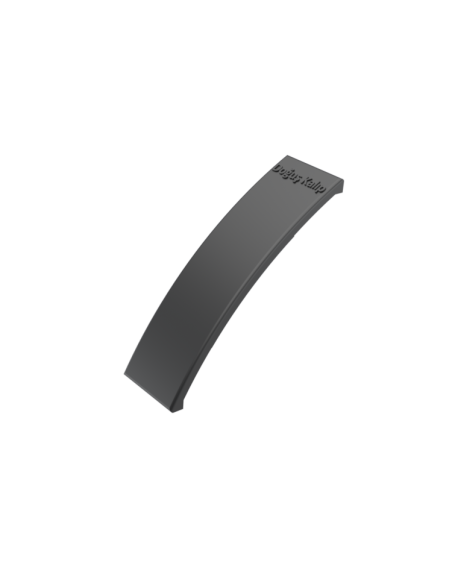 45x45 Dar Geçmeli Köşe Bağlantı Kapağı Siyah