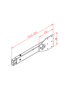 23x127 Dereceli Metal Ayak - Büyük