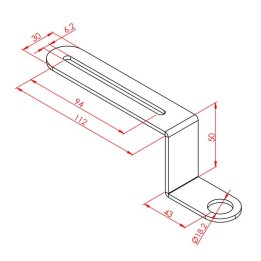 Ø18 S Sensör Bağlantı Sacı 3 mm