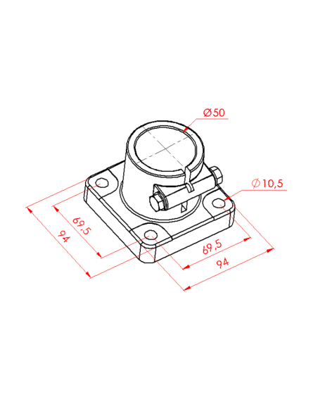 Şase Alt Bağlantı Takozu Tutucu