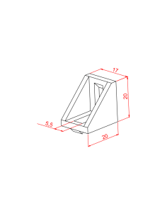 20-25 Geniş Köşe Bağlantı,...
