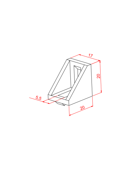 20-25 Geniş Köşe Bağlantı, Kanal:6, Metrik:5