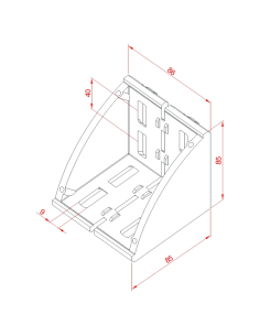 90x90 Geniş Köşe Bağlantı,...