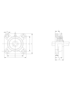 UCF 202 Kare Döküm Yatak 2