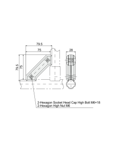 Köşe Destek Bağlantısı -... 2