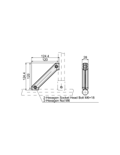 Köşe Destek Bağlantısı -... 2
