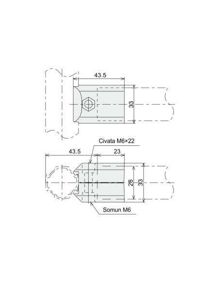Çok Yönlü Bağlantı - Dıştan, DKJ-A01