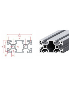 40x80 Ağır Sigma Profil,...