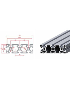 45x135 Sigma Profil,  Kanal:10
