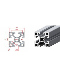 45x45 Ağır Sigma Profil,...