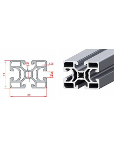 45x60 Sigma Profil, Kanal:10