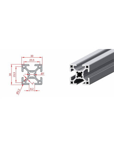 30x30 Sigma Profil, Kanal:8