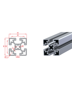 40x40 Sigma Profil Light,...