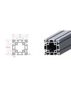 80x80 Ağır Sigma Profil,...