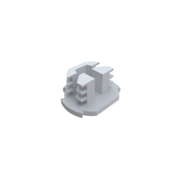Ø28 - 1,7 mm T Kanallı Profil Kapağı, DKP28-03