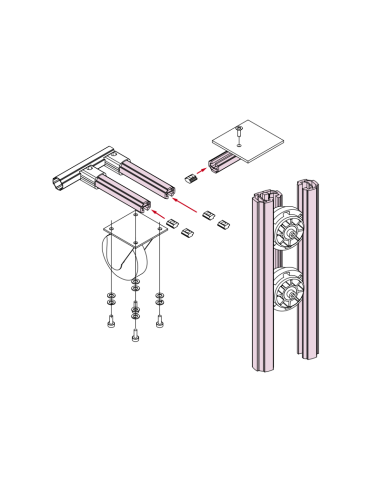 Ø28 T Kanallı Profil