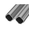 Ø28 - 1,7 mm Çiftli Boru Profil